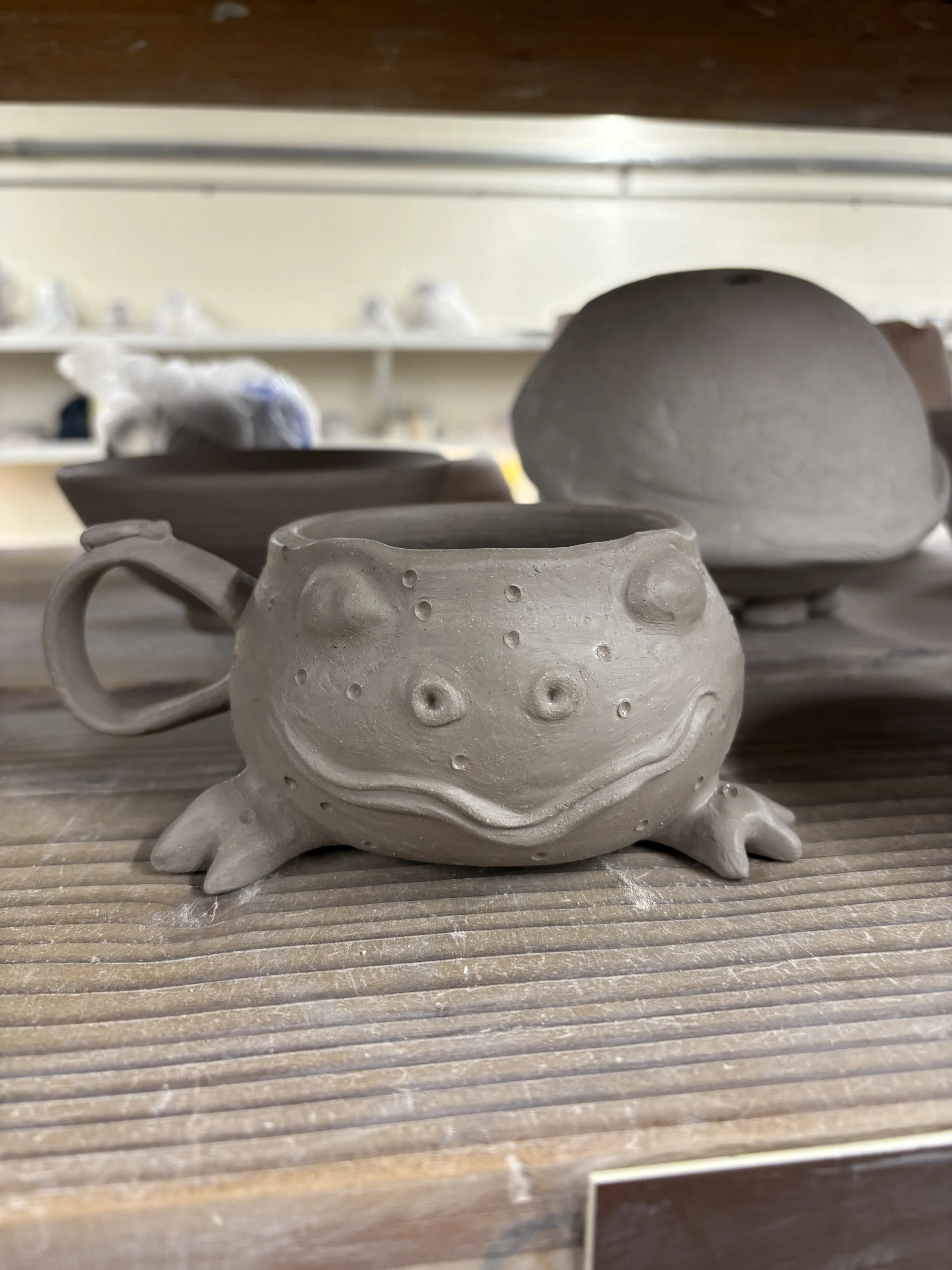 (Current WIP) Frog Mug