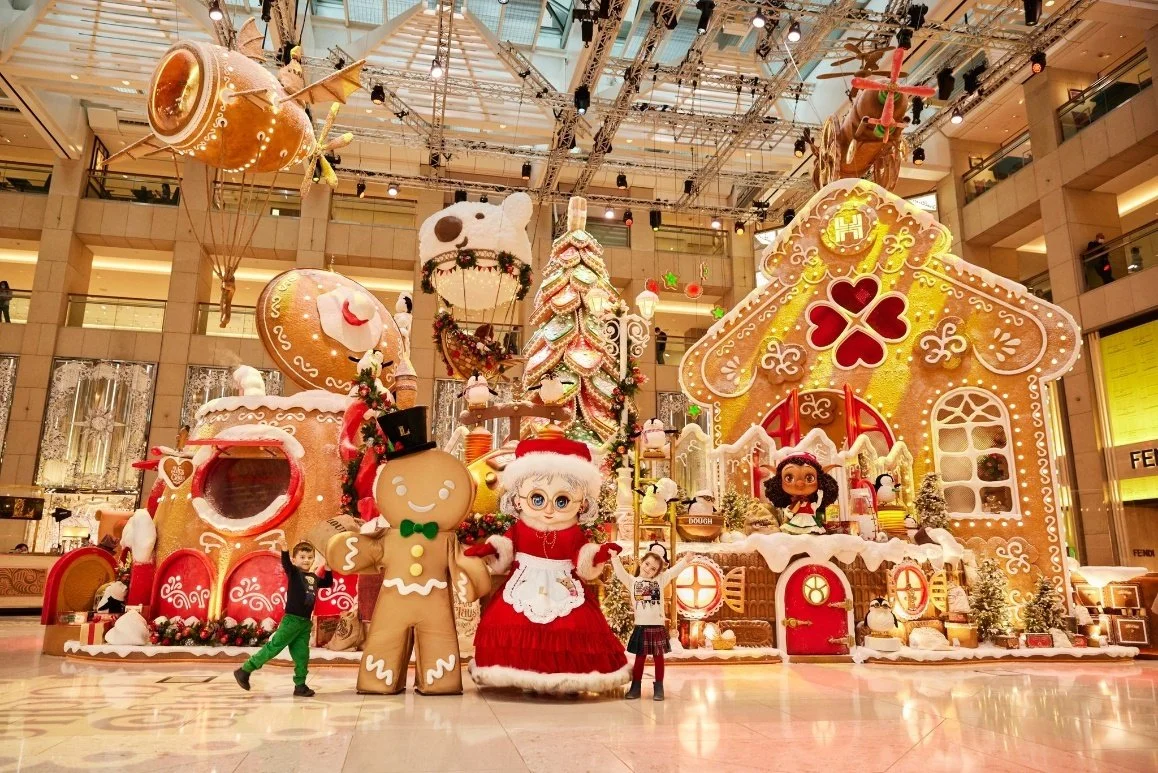Mrs Claus Bakery Event at Landmark Hong Kong