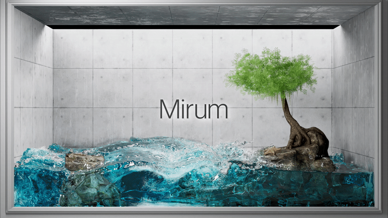 Mirum 3D Billboard - Ocean FX with Cinema 4D