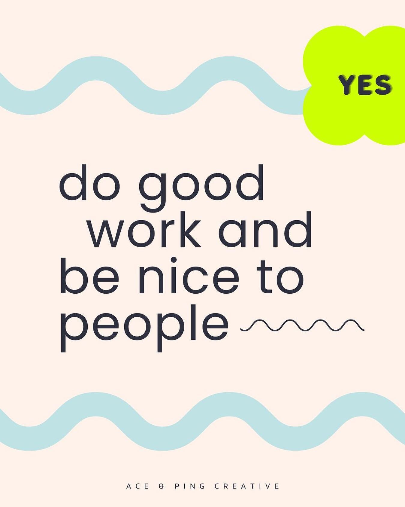 Switched the 'work hard' for 'do good work' because, well, which is better for you?

If you wanna do good work together, I have one project space left in June 💫Let&rsquo;s do it - hit the link to message me 💌

#branddesign #branding #graphicdesign 