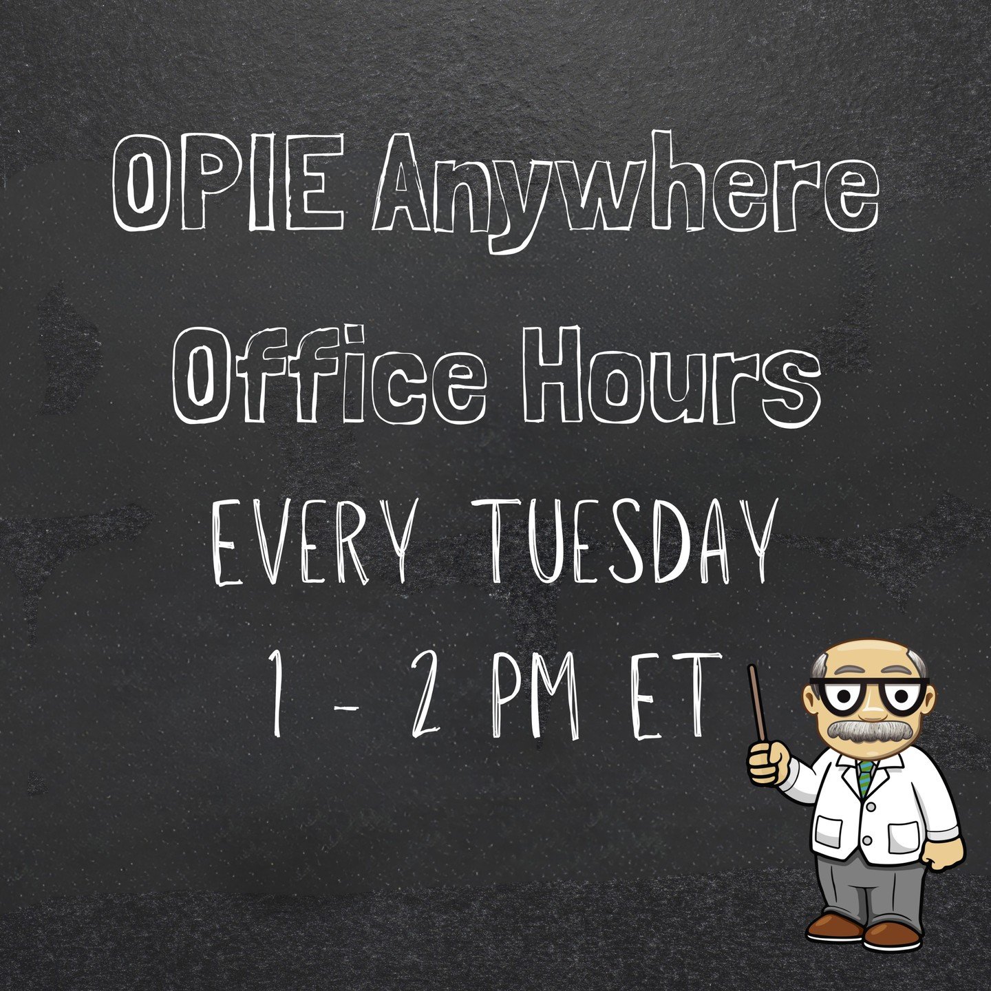 Have questions about OPIE Anywhere? We've got answers. π¬
Join us for Office Hours—an open Zoom session to explore features, ask questions, and connect with other users.
ποΈ May 6, 2025 | β° 1:00–2:00 PM ET
No slides. No script. Just rea