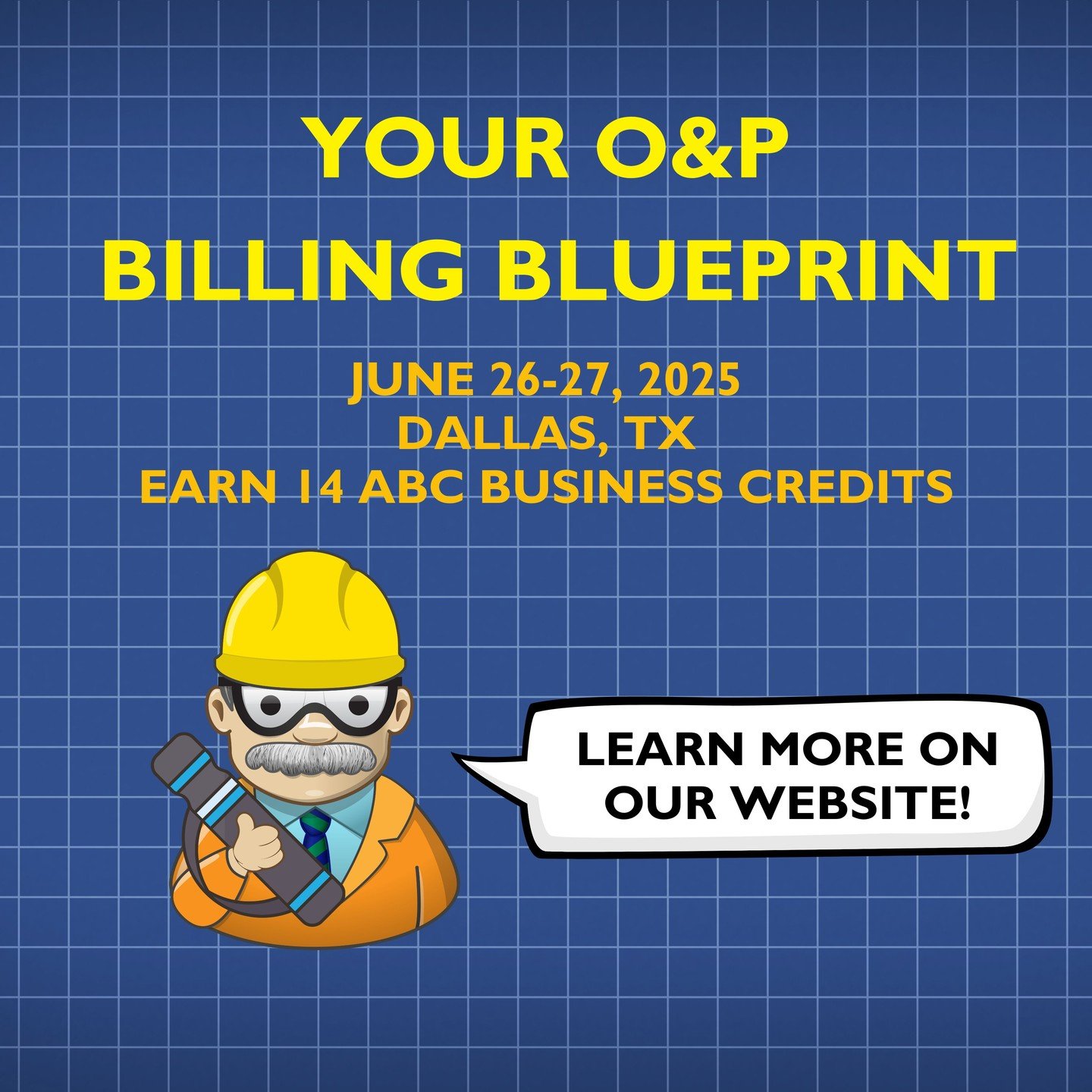 Invest in your team, invest in your bottom line.
Send your staff to Your O&P Billing Blueprint and give them the tools to:
βοΈ Reduce denials
βοΈ Communicate effectively
βοΈ Increase reimbursements
πDallas, TX | ποΈ June 26–27, 2025
π 14 A