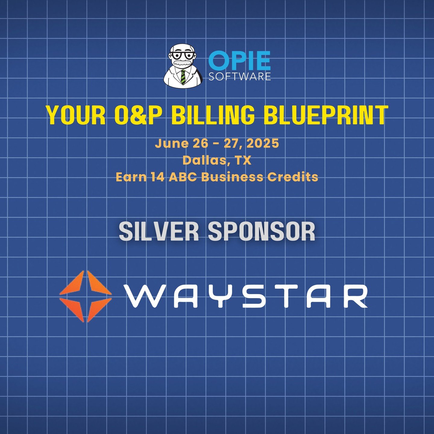 We’re thrilled to highlight Waystar a valued sponsor for Your O&P Billing Blueprint in Dallas, TX (June 26-27, 2025)!
Be sure to connect with them during the event!