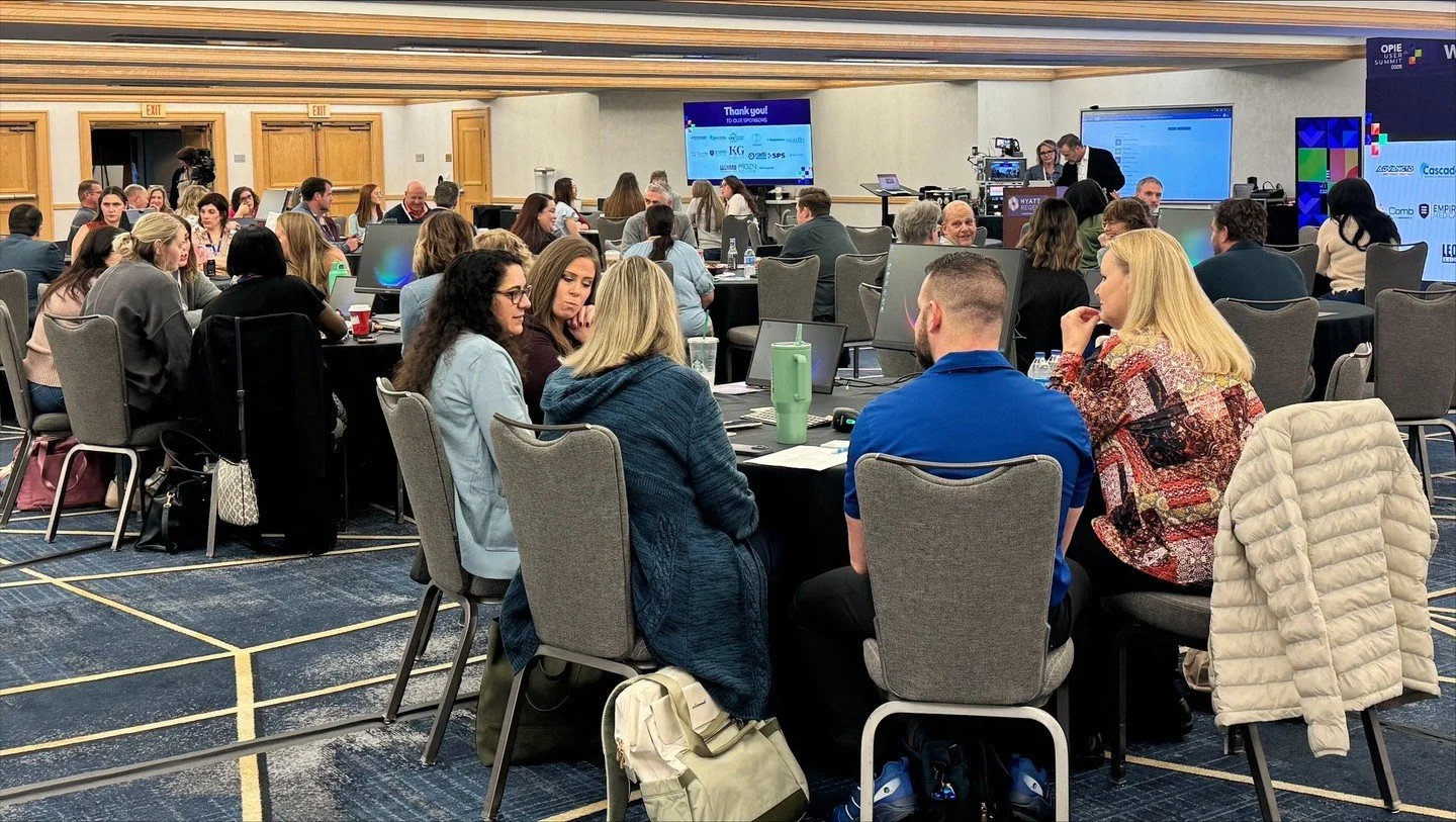 Full room, big ideas. 💡

Our attendees at OPIE Summit are diving deep into today&rsquo;s sessions and getting real, practical tools they can take home and use right away.