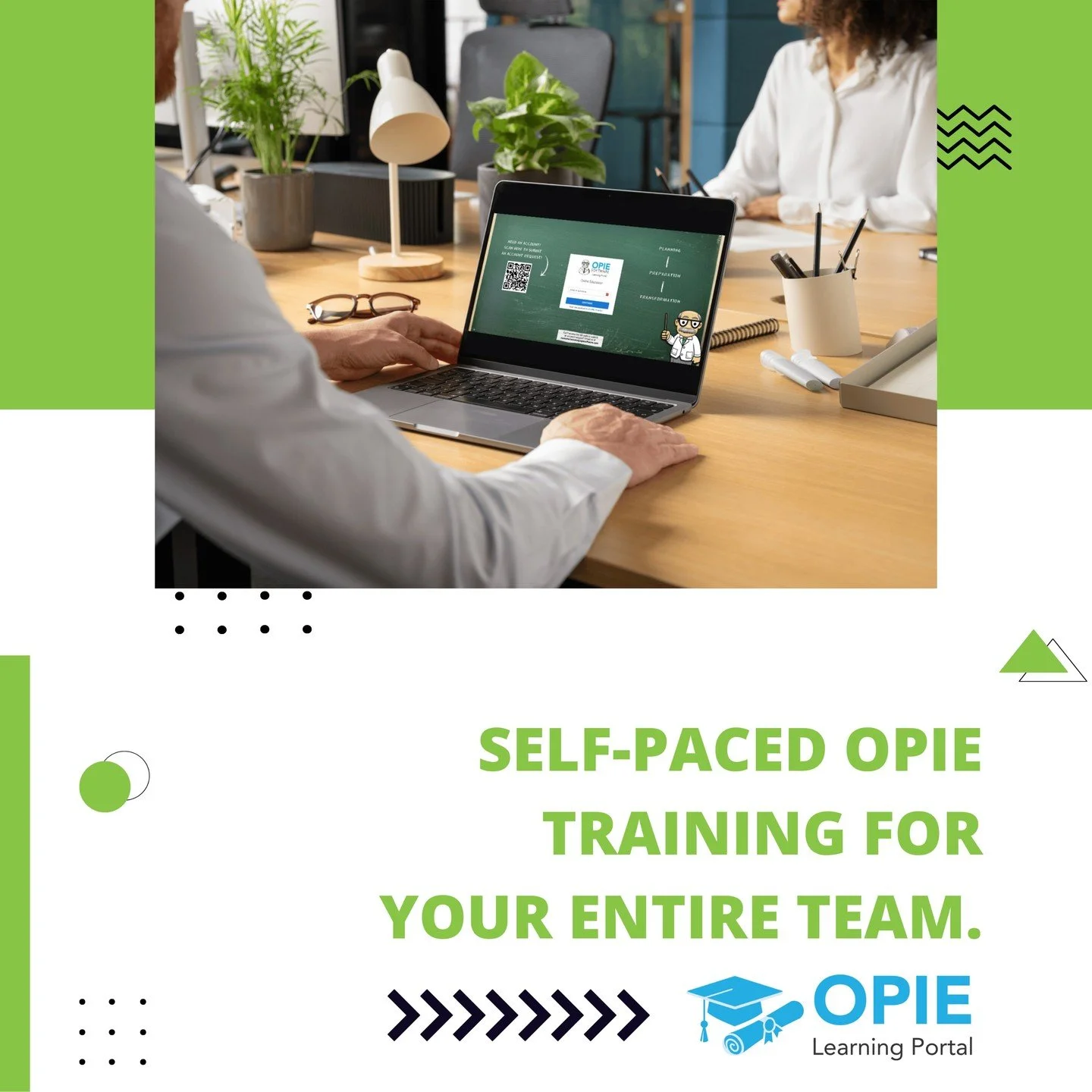 If your team uses OPIE, they should be learning with OPIE. 
Our Learning Portal provides real-world scenarios and training built by O&amp;P experts. 

Contact your CSM to get started.