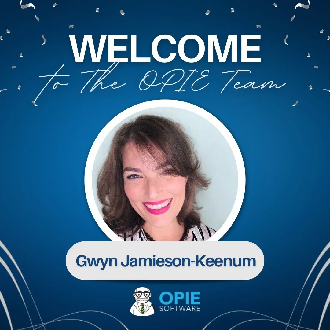 We're excited to welcome Gwyn Jamieson-Keenum to the OPIE team as our new Purchasing and Inventory Product Owner!