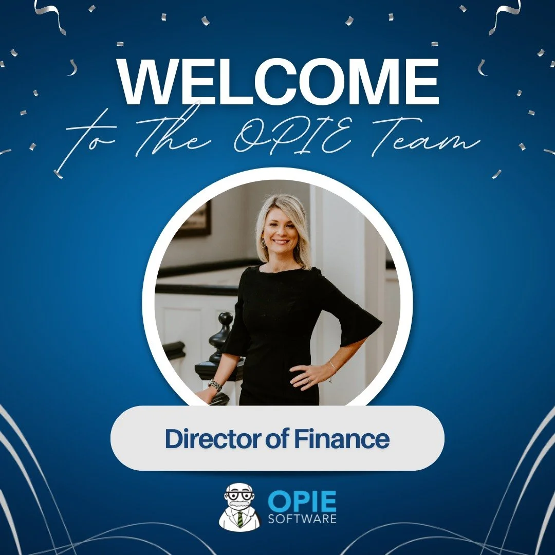 We're excited to welcome Cessie Cothran to the OPIE team as our new Director of Finance!
