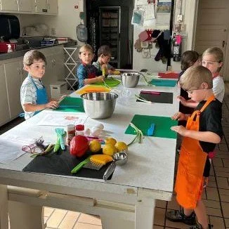 It was a busy week at Selah! We cooked crab cakes, met baby chickens, went to the library and Harrisonburg Visitor Center, read LOTS of books, and ended our week with a fun day of sun and water play.  What joy!