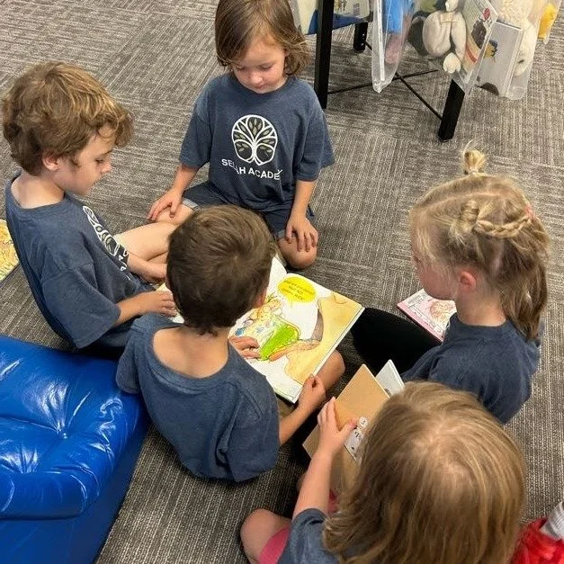 How has the sixth week of school come and gone so fast?! This week featured Apple Dumplings, Library visits and Duck Scavenger Hunts, Pumpkin art, and a fun visit to the Pumpkin Patch at The Farm at Court Manor. Such joy to be had on these perfect au