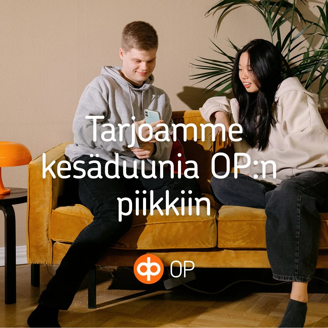 Kesätyö OP:n piikkiin jatkuu!