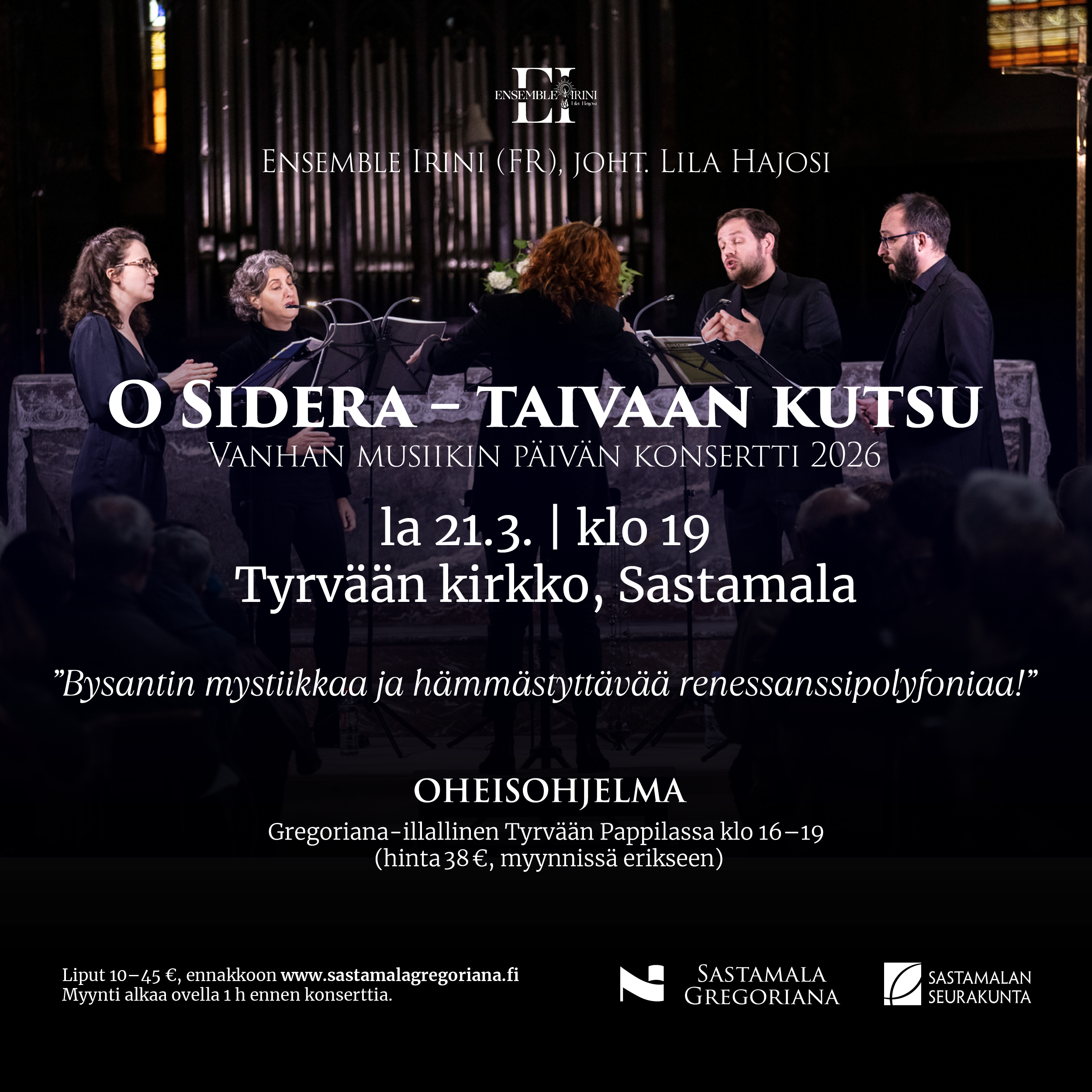 Vanhan musiikin päivä 2026