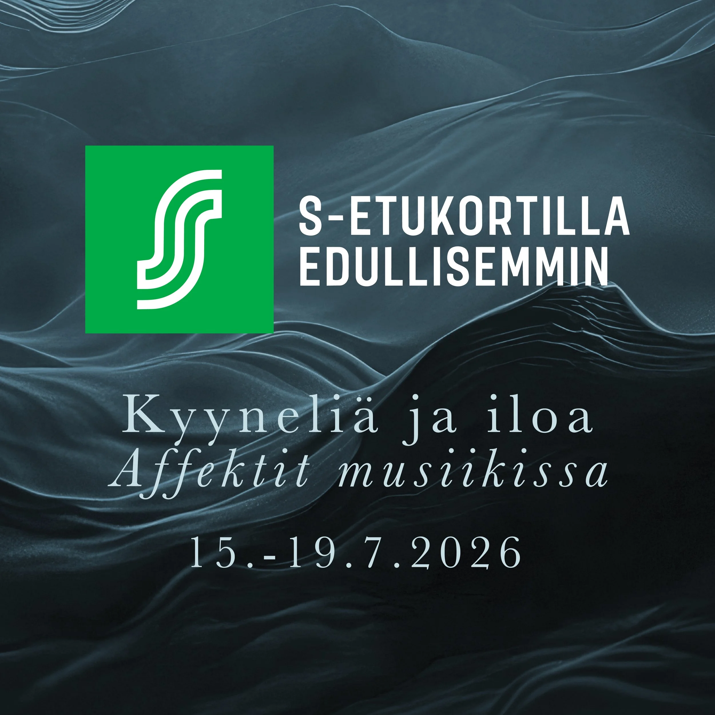 S-etukortilla edullisemmin!