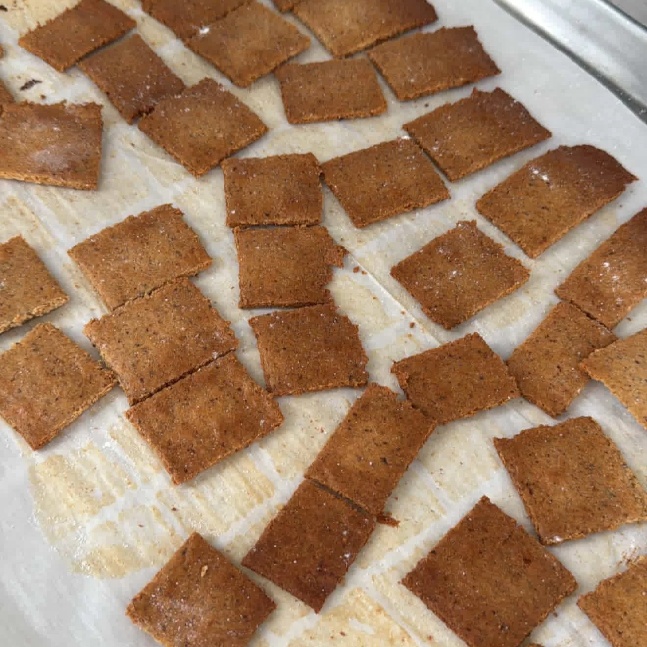 Almond Flour Crackers