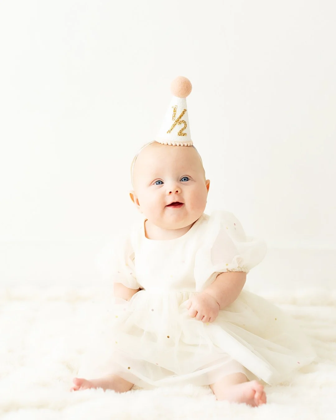 the world's sweetest little girl celebrated her &frac12; birthday with me last month 🎀🎉