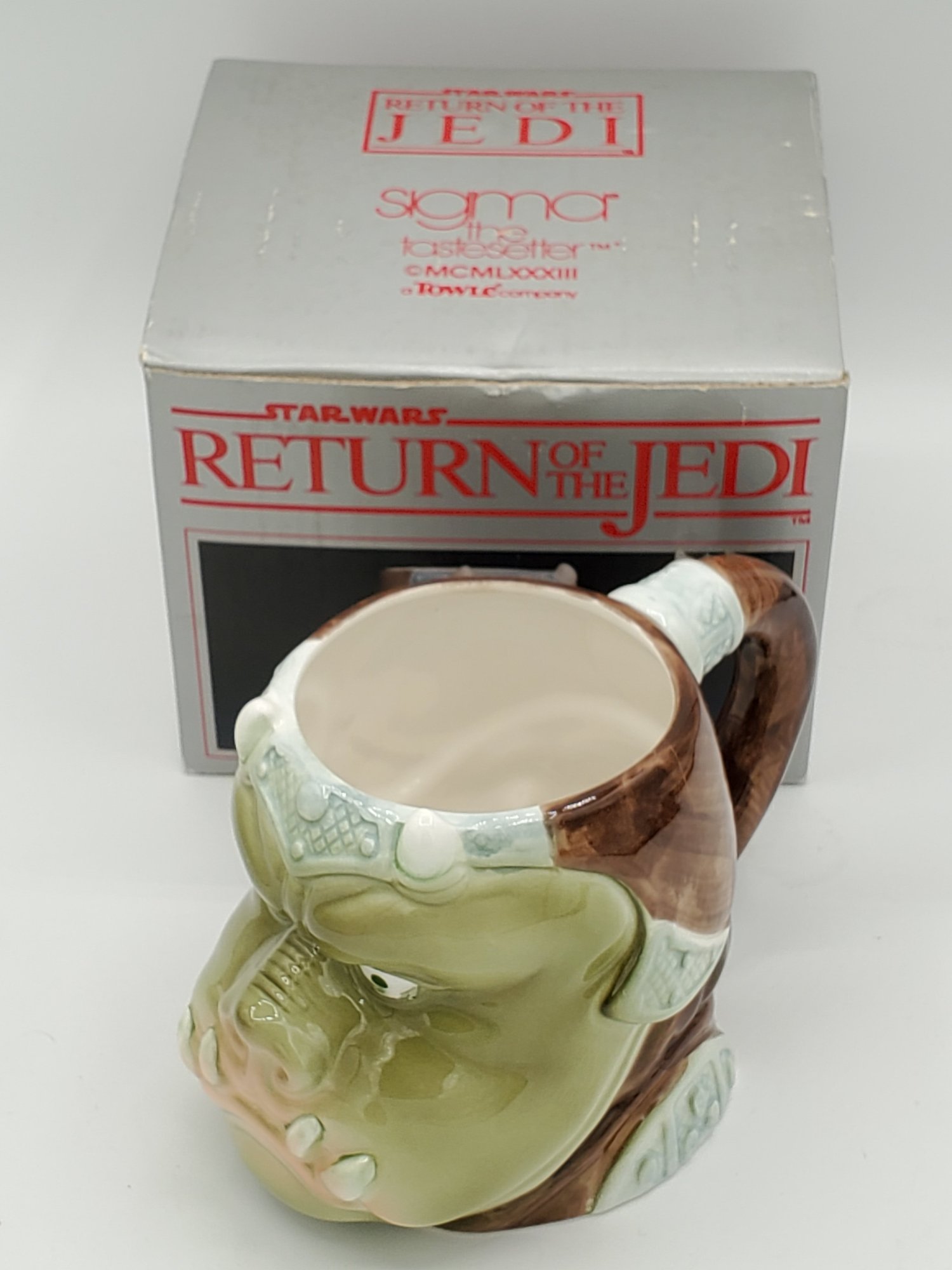 Sigma Set of 4 Coffee Mugs in Box (1982) Vintage Star Wars