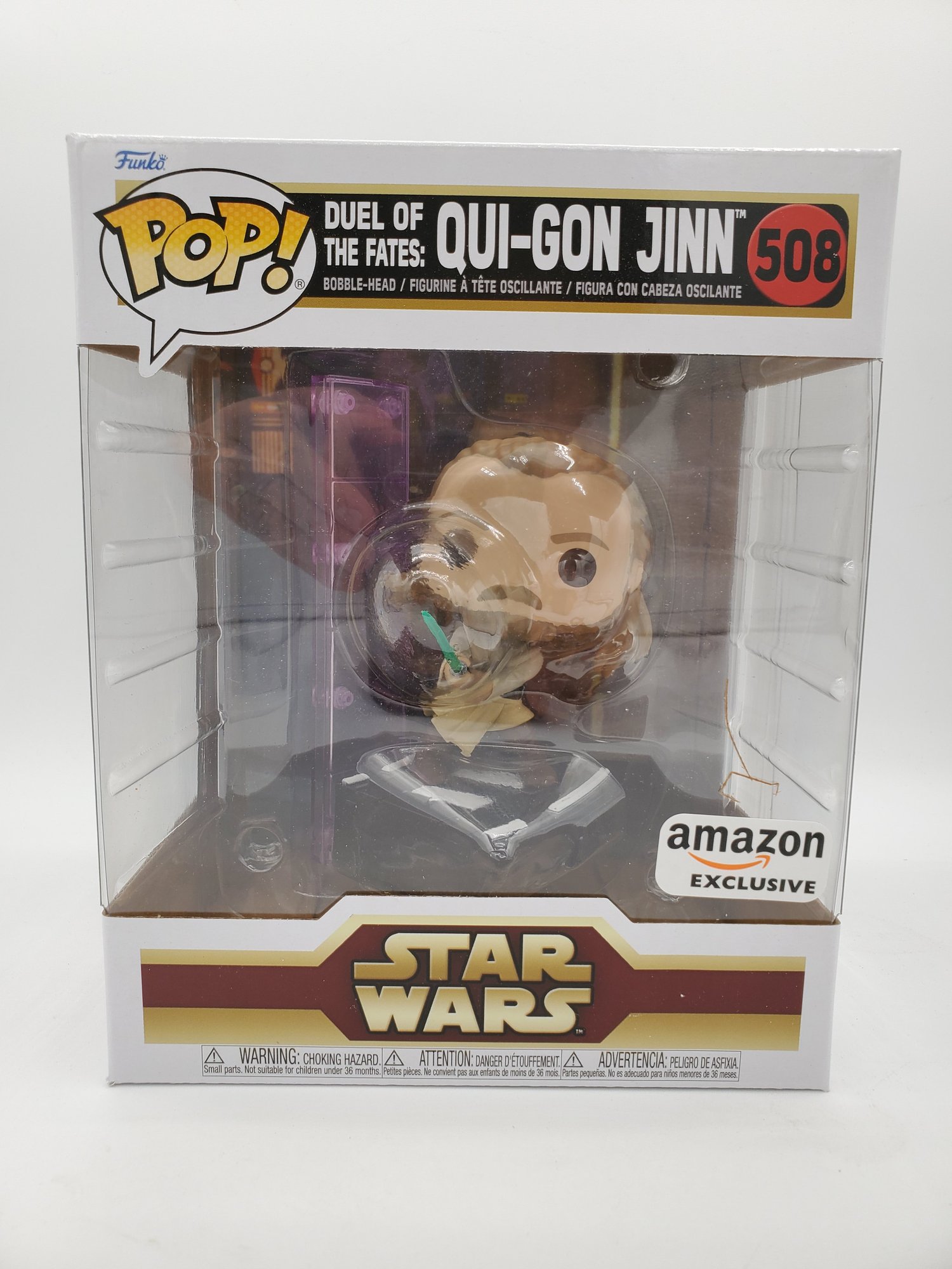 Star Wars Funko Duel Of The Fates Qui-Gon Jinn 508 Exclusive POP Figure  with Box — Jett's Toy Hutt ®