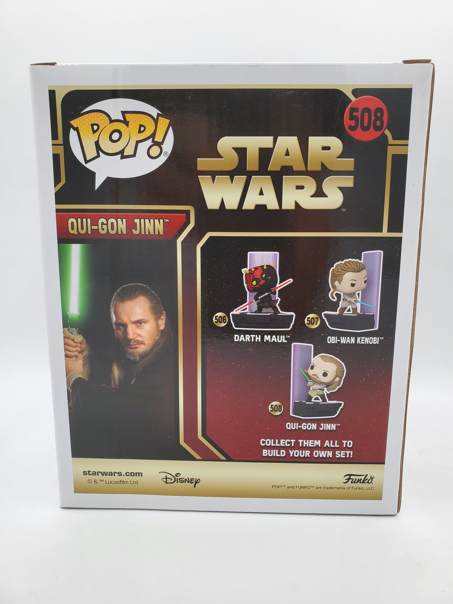 Star Wars Funko Duel Of The Fates Qui-Gon Jinn 508 Exclusive POP Figure  with Box — Jett's Toy Hutt ®