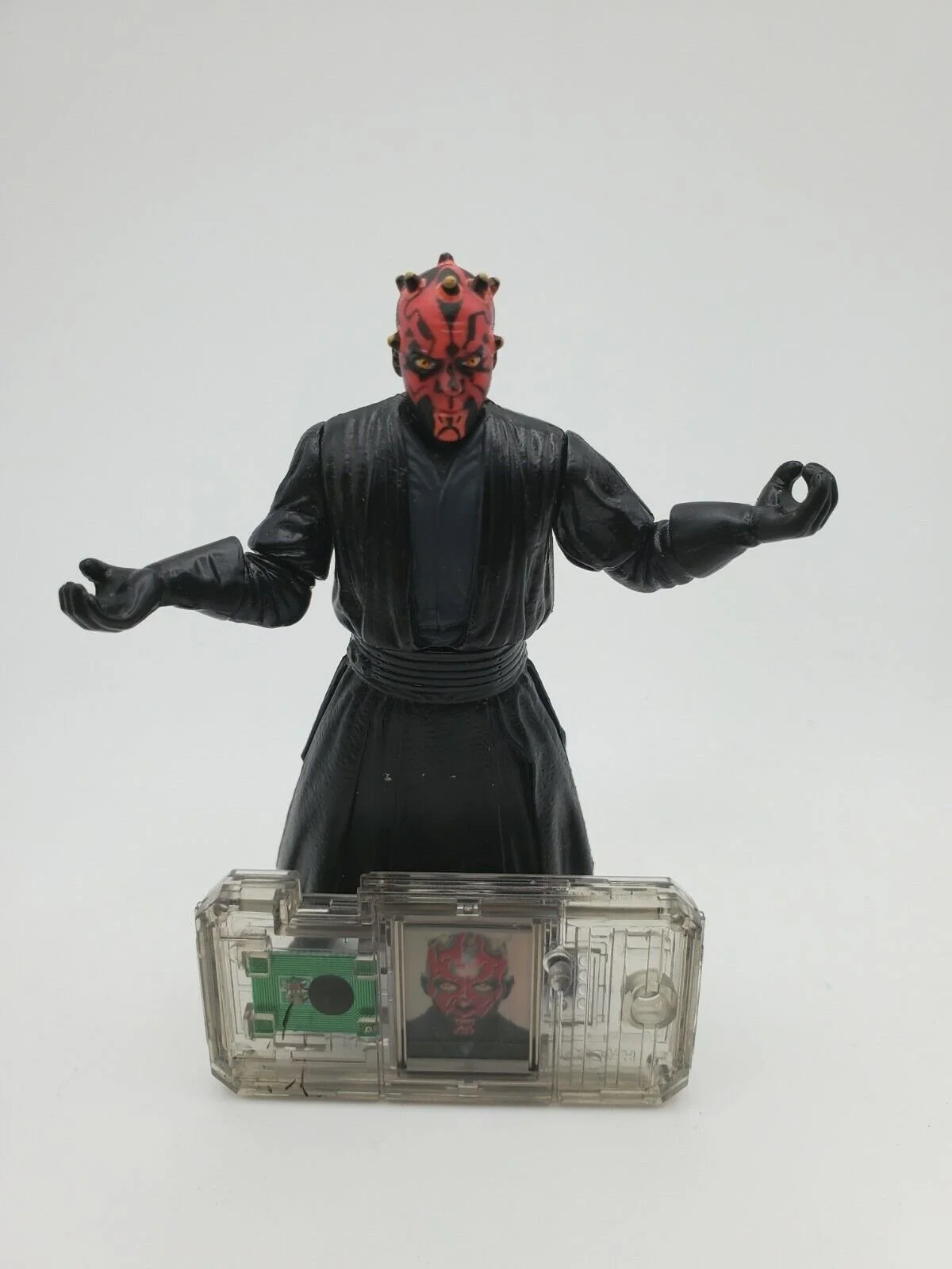 makeup ray park lightsaber