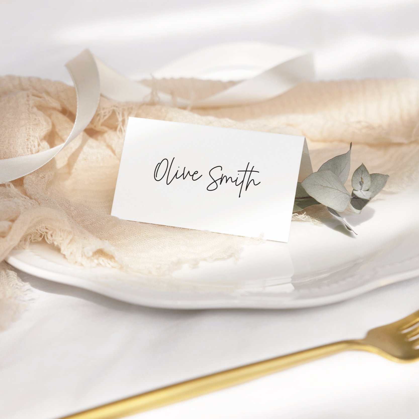 Pearl Place Card
