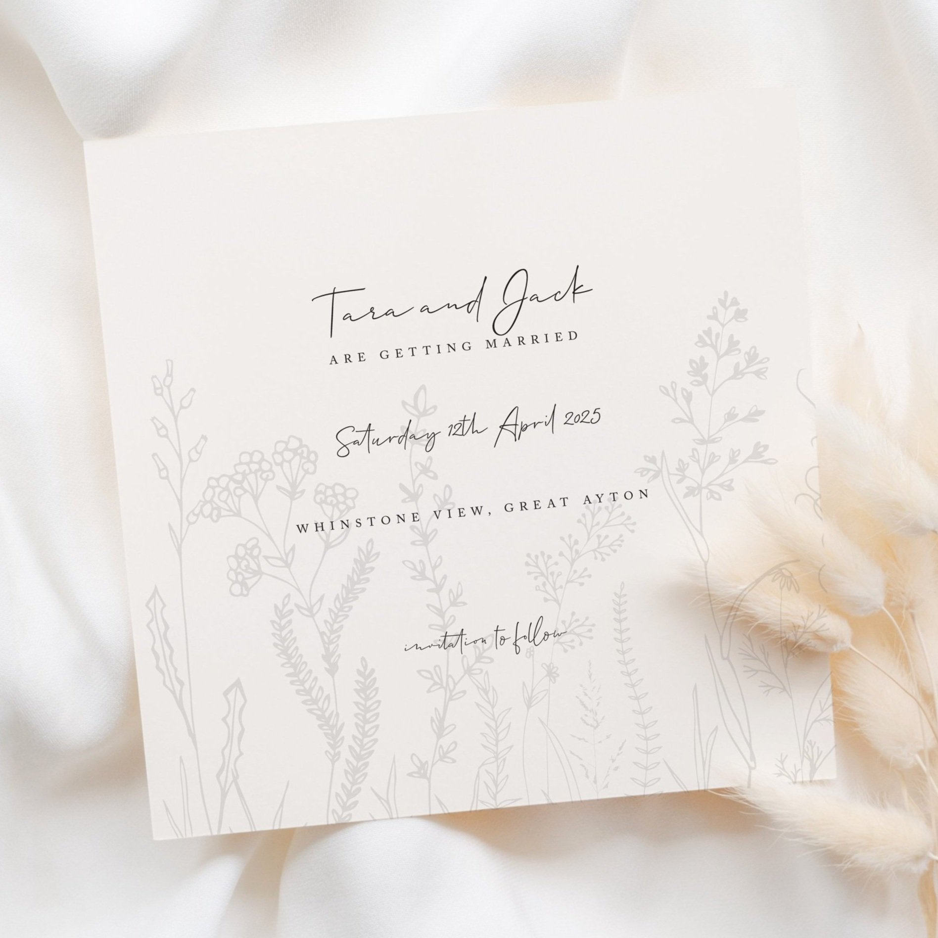 Lily Save The Date