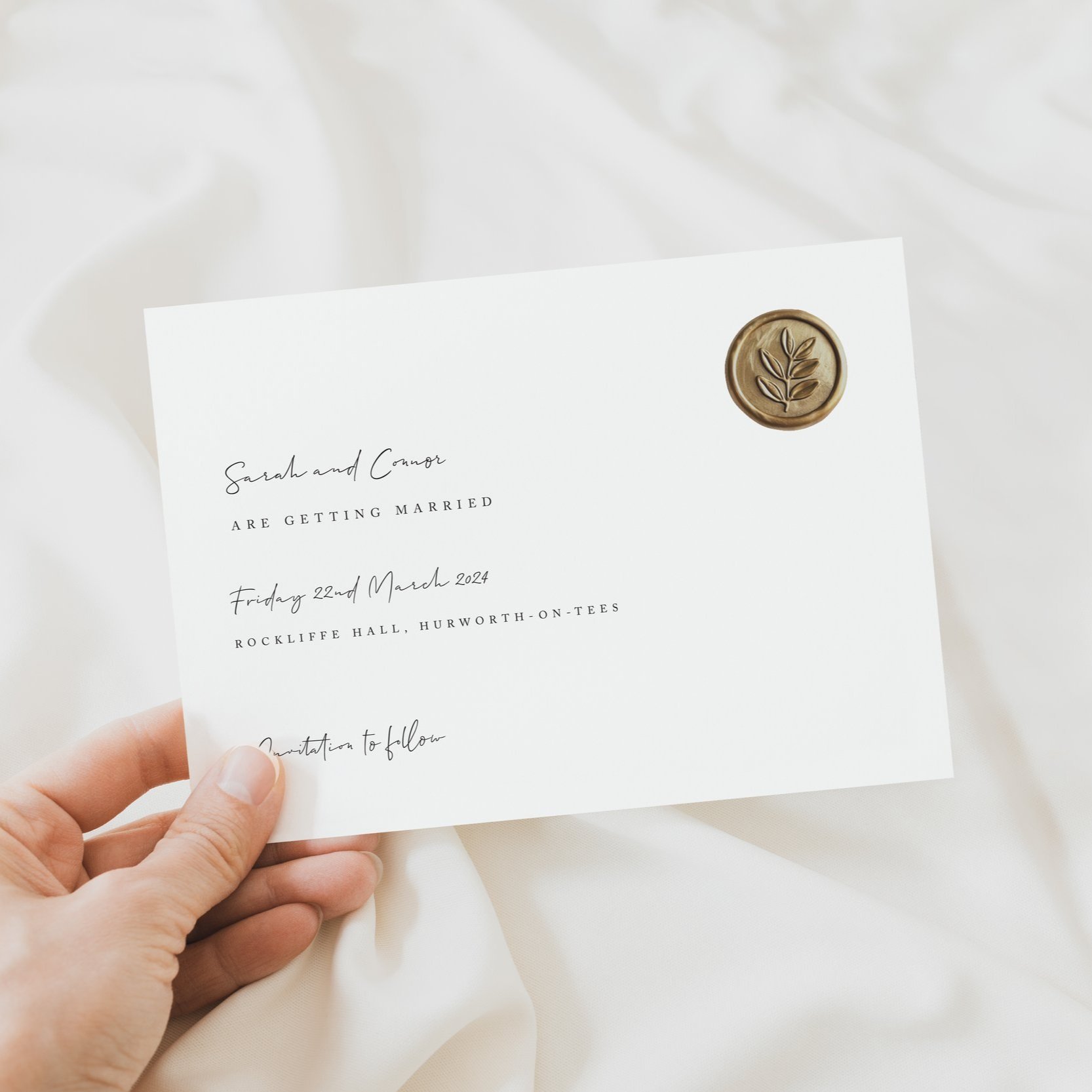 Cotton Save the Date
