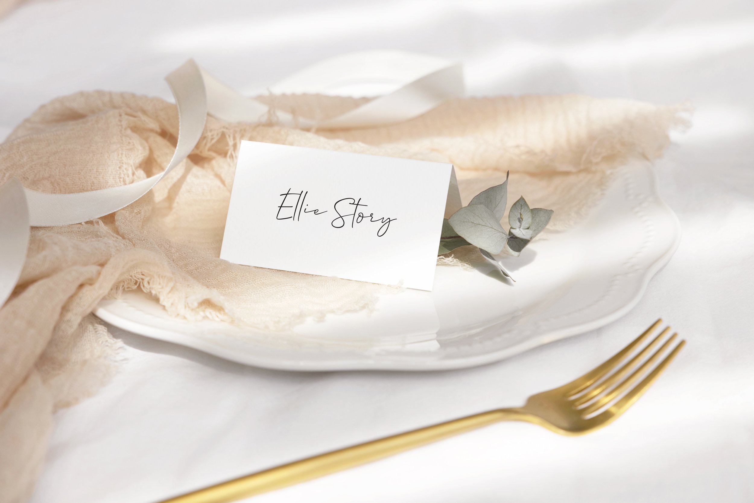 Lily Place Card