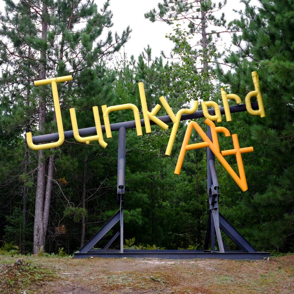 Junkyard Art at Lakenenland Sculpture Park