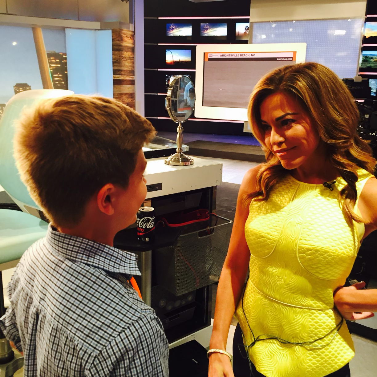 Meeting Robin Meade at CNN Center 2016