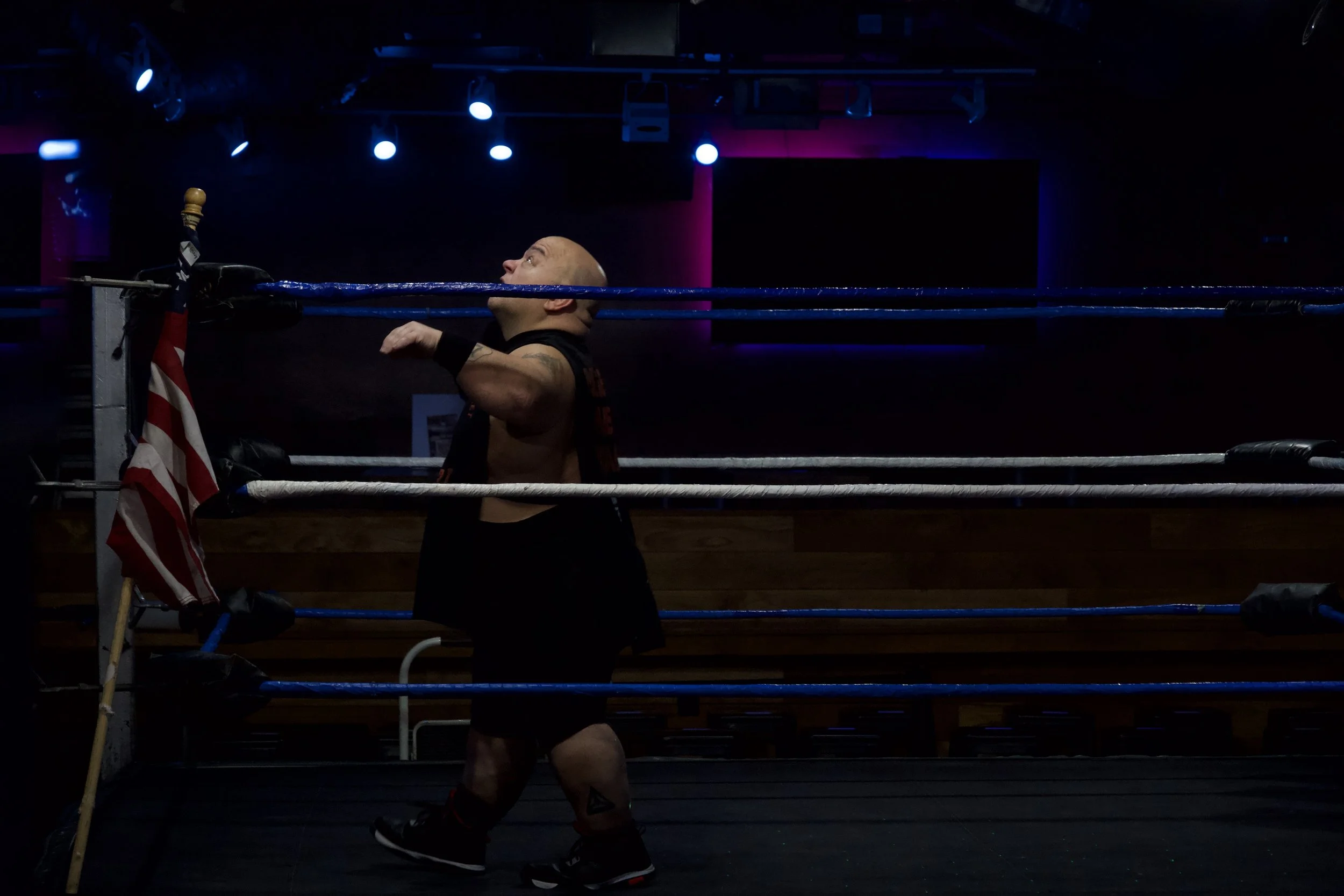 Meatball Warming Up Before Show 2024