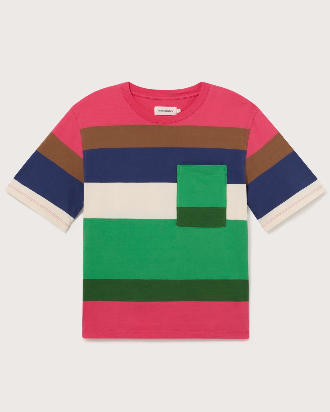 sirene-thinkingmu-stripe-tee