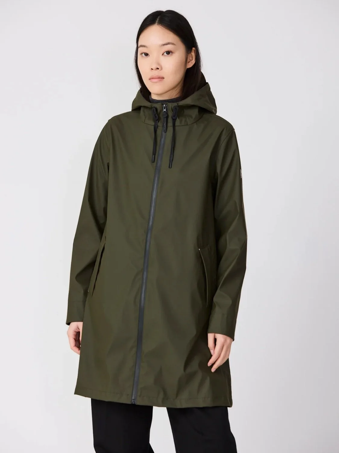Tanta Khaki Waterproof Coat Nuovola