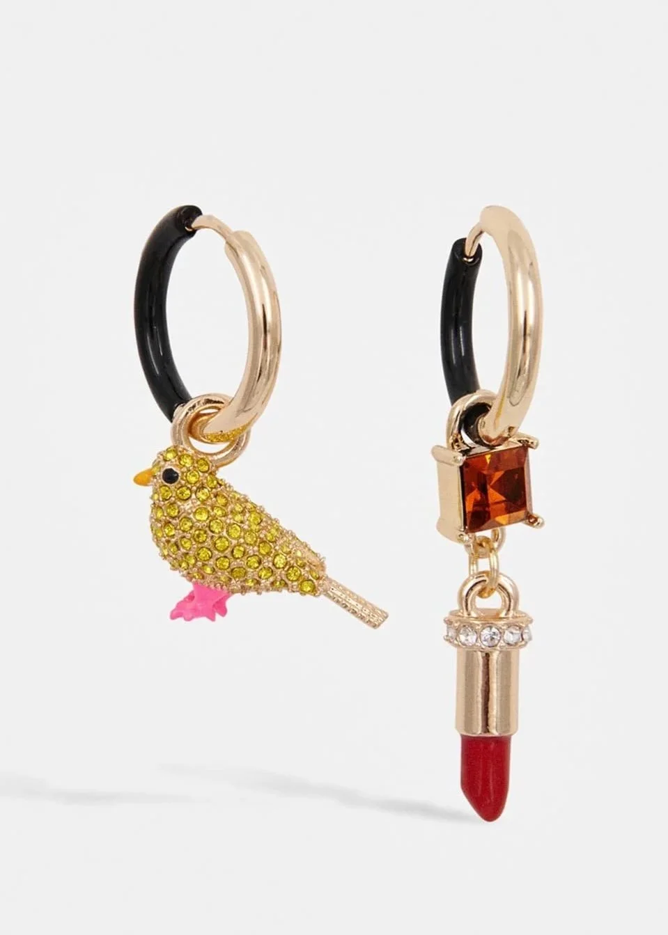 Essentiel Antwerp Bird-Lipstick Earrings Kirl