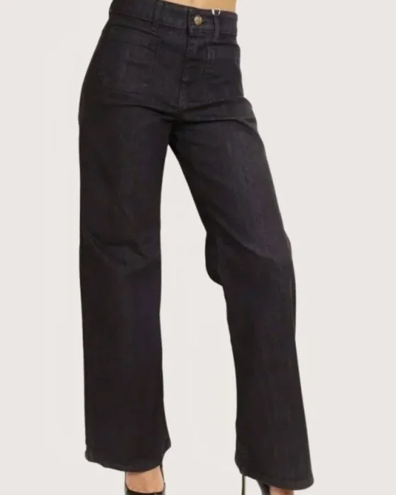 Emme Darkest Navy Pocket Jeans Estro
