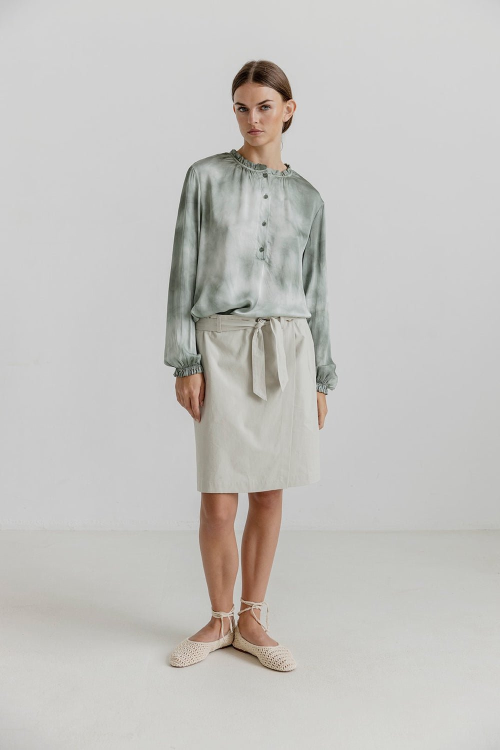 Project Aj117 Sage Blouse Rosita