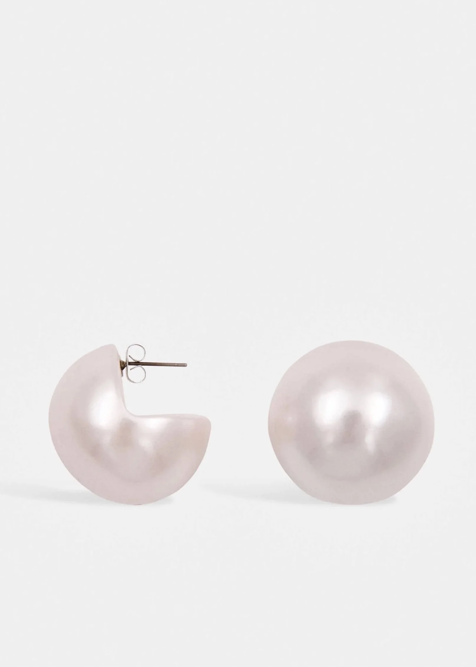 Essentiel Antwerp Pink Pearl Earrings Kolisee