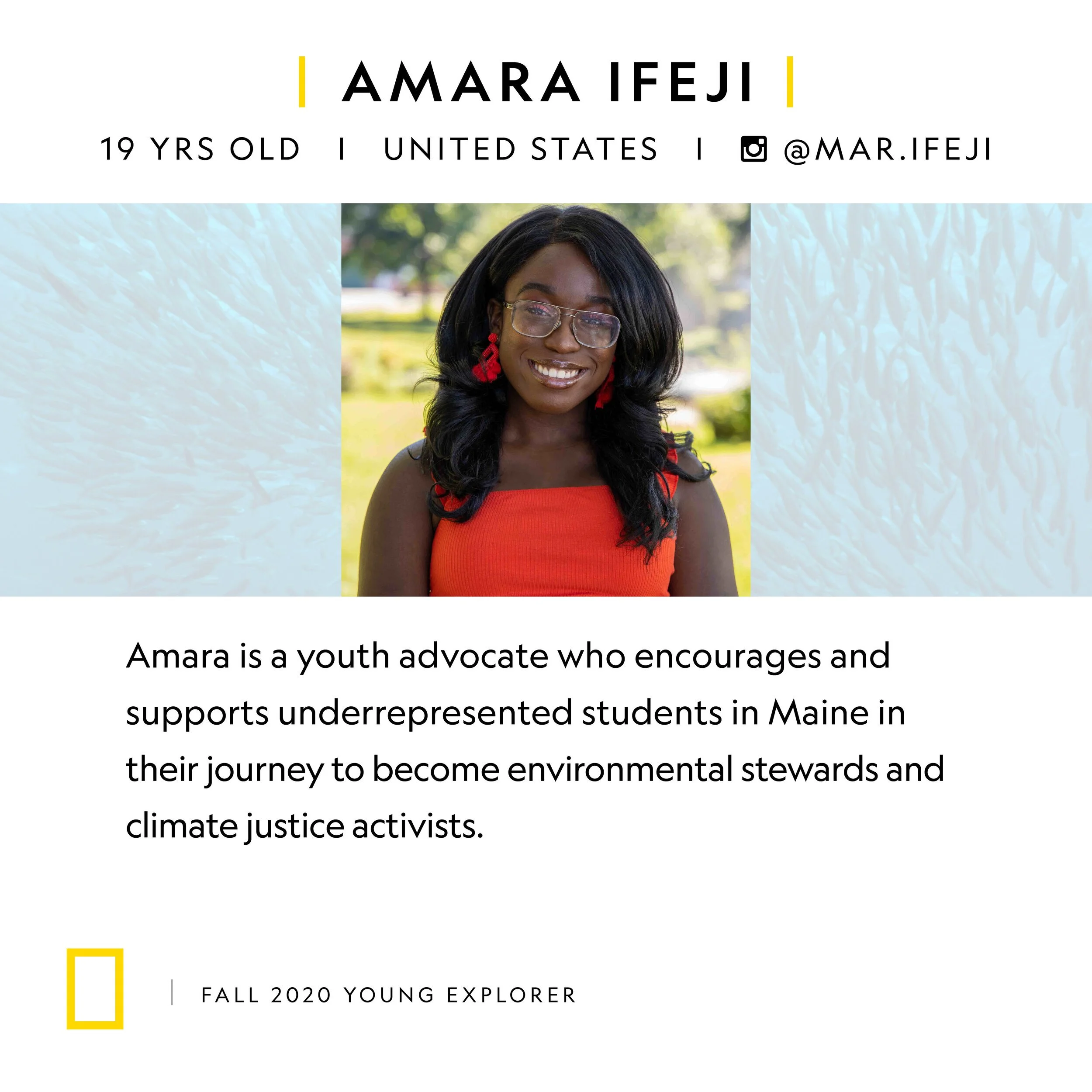 Portland Press Herald: Maine native wins international environmental award from National Geographic