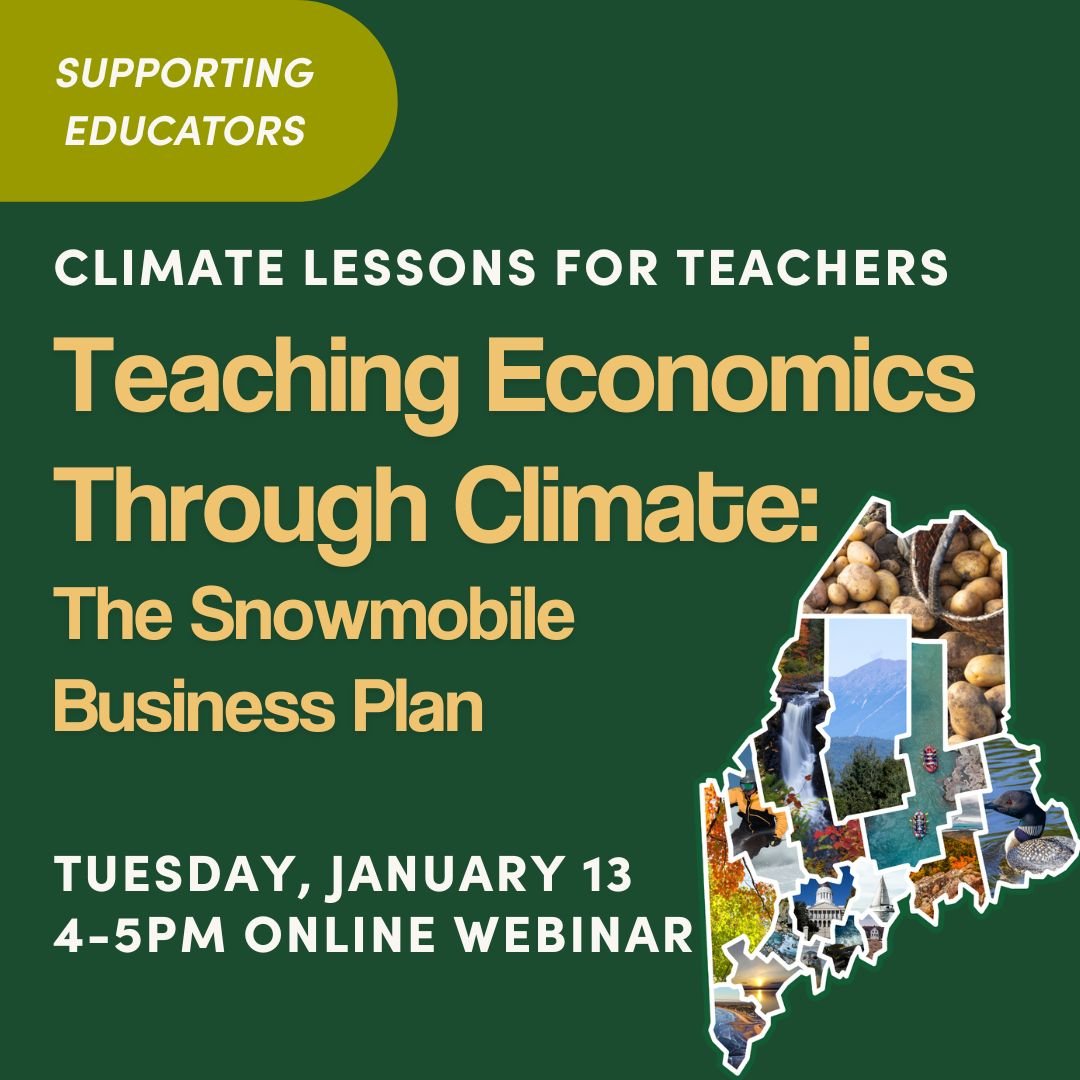 Teaching Economics through Climate – The Snowmobile Business Plan