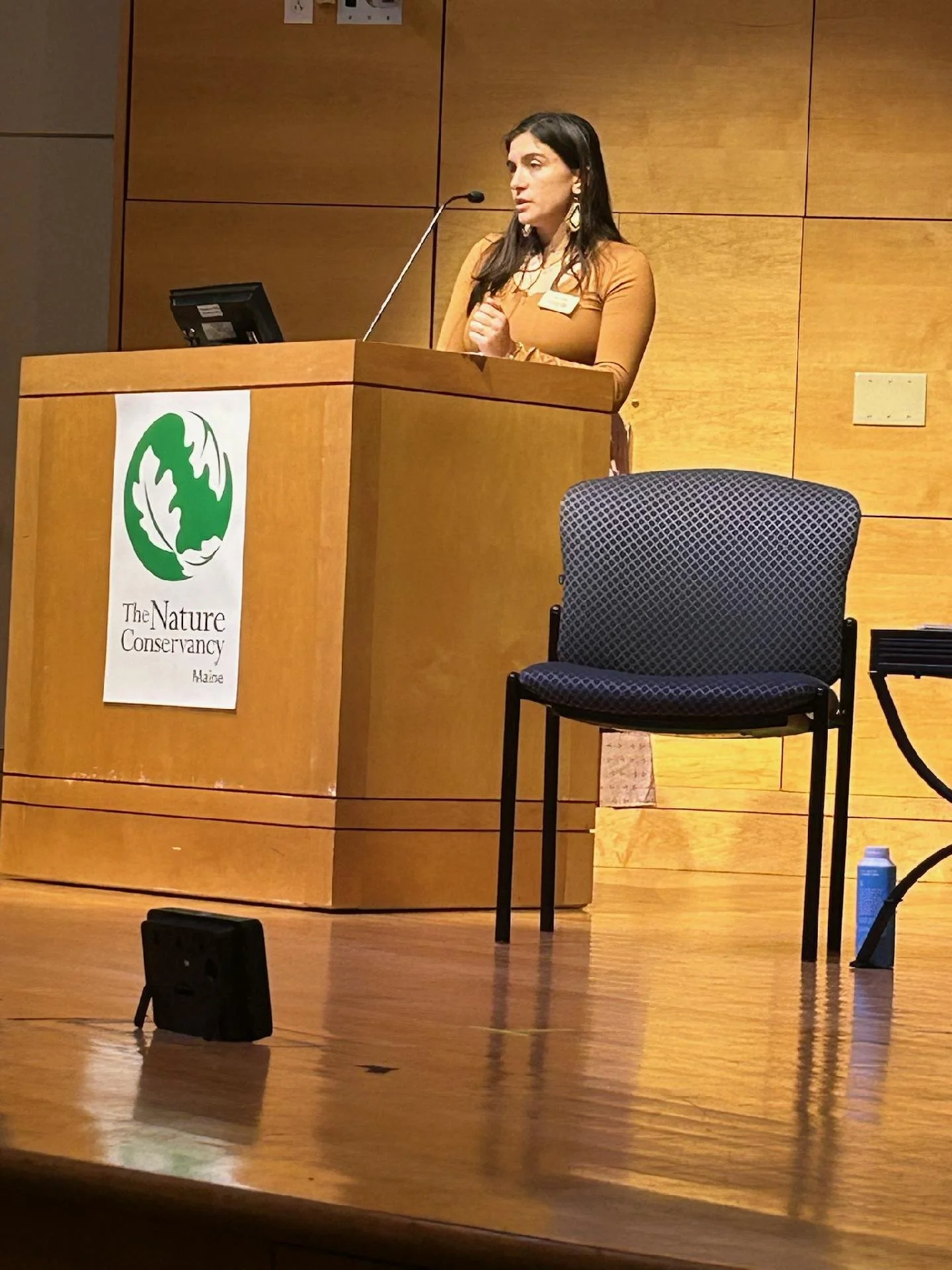 Ray Mills speaking at the Women in Nature: Forests TNC Event