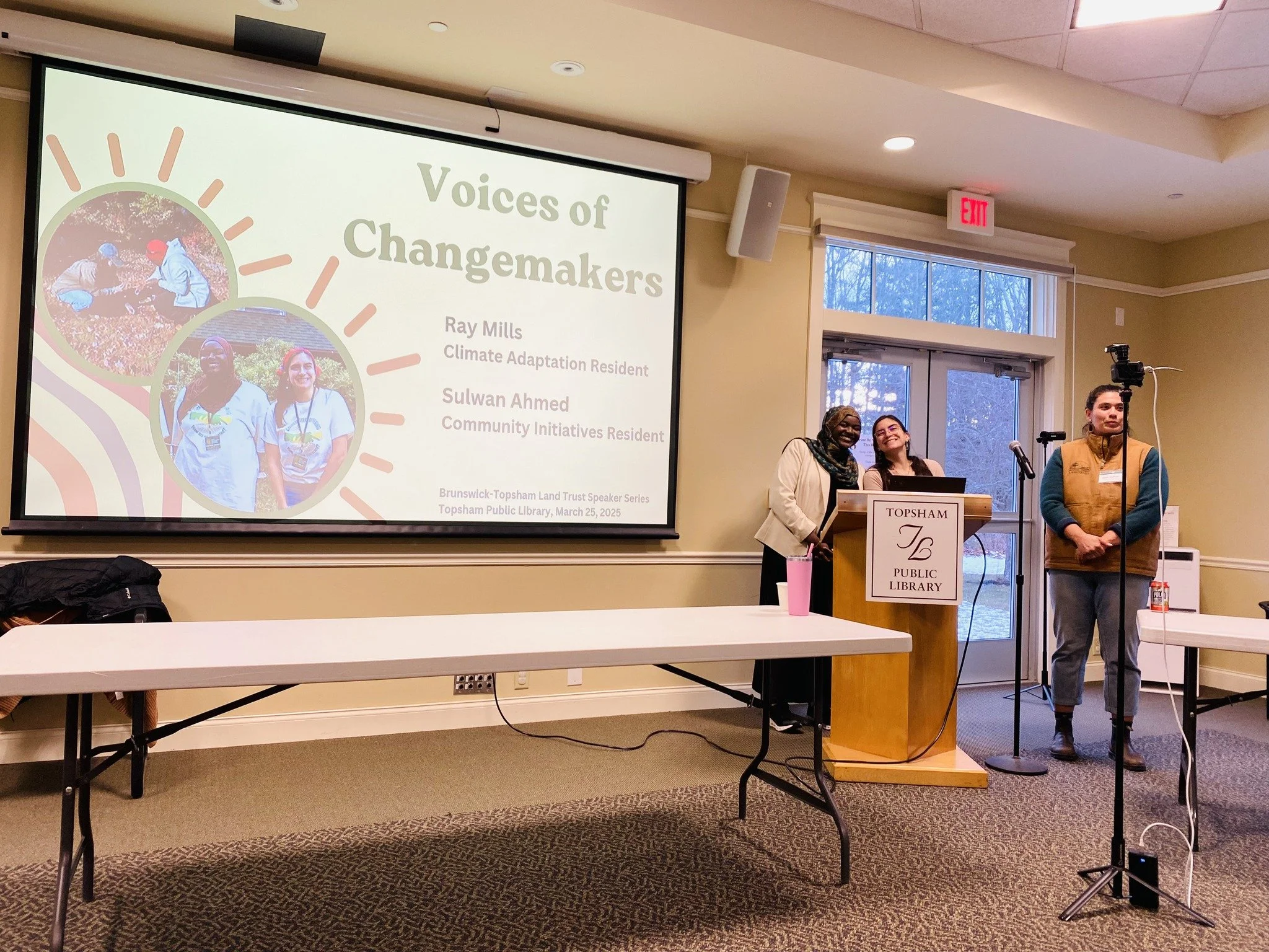Brunswick-Topsham Land Trust Voices of Changemakers Panel 2025