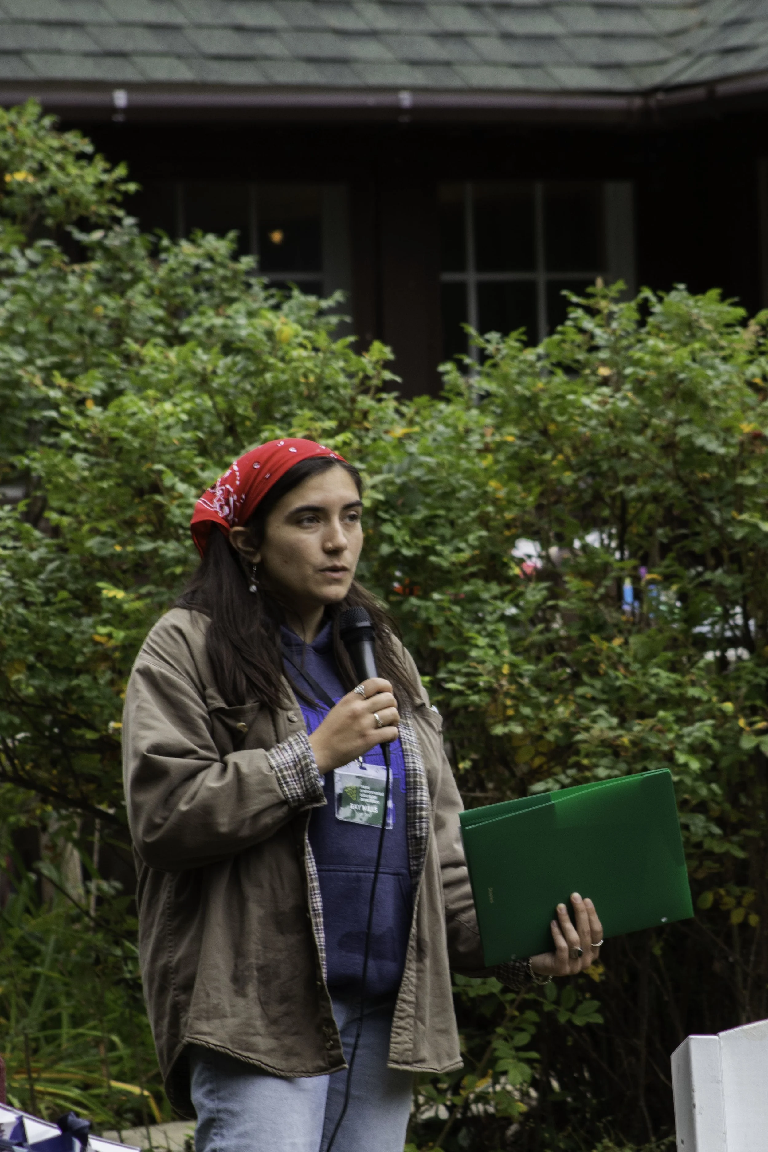 Ray speaking during the 2024 Changemakers Gathering