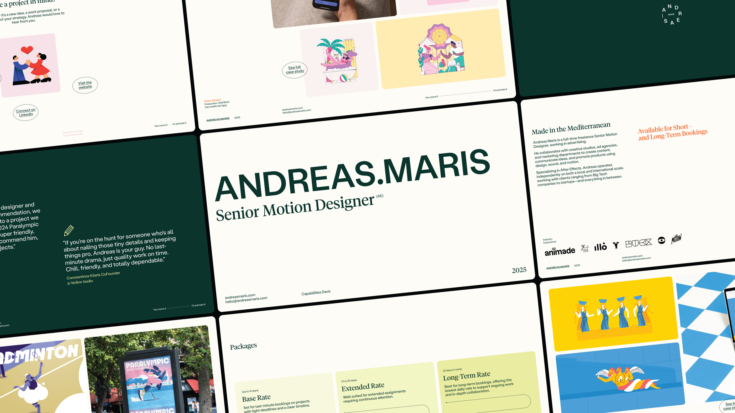 05. The Story Behind my Motion Design Capabilities Deck