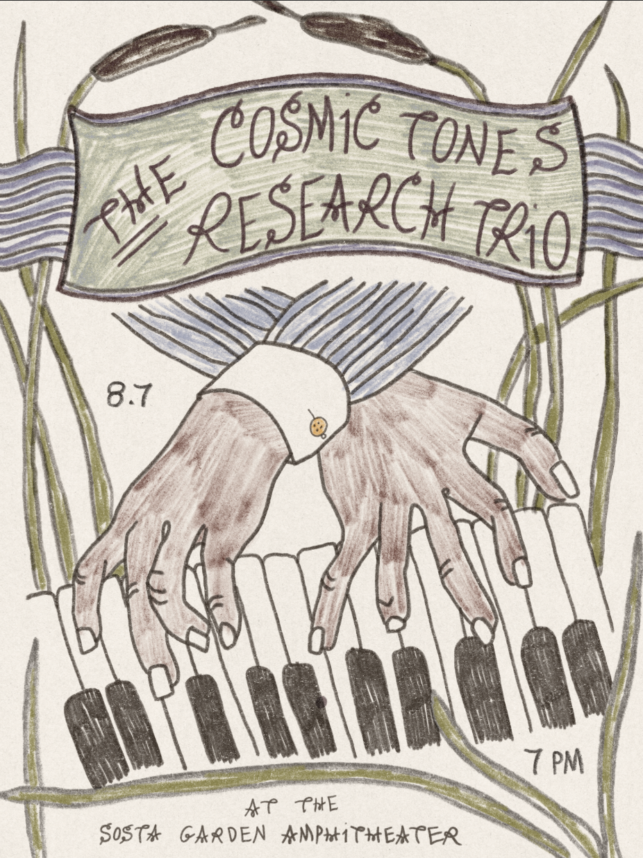 (SOSTA) Summer Sounds: The Cosmic Tones Research Trio at Sosta Garden Amphitheater