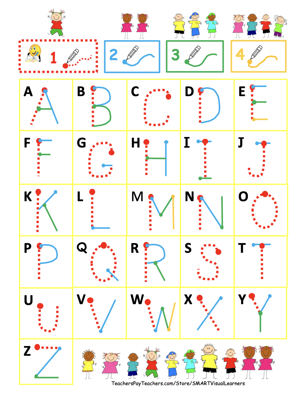 Trace and Write UPPERCASE and lowercase - English and Spanish-2.png