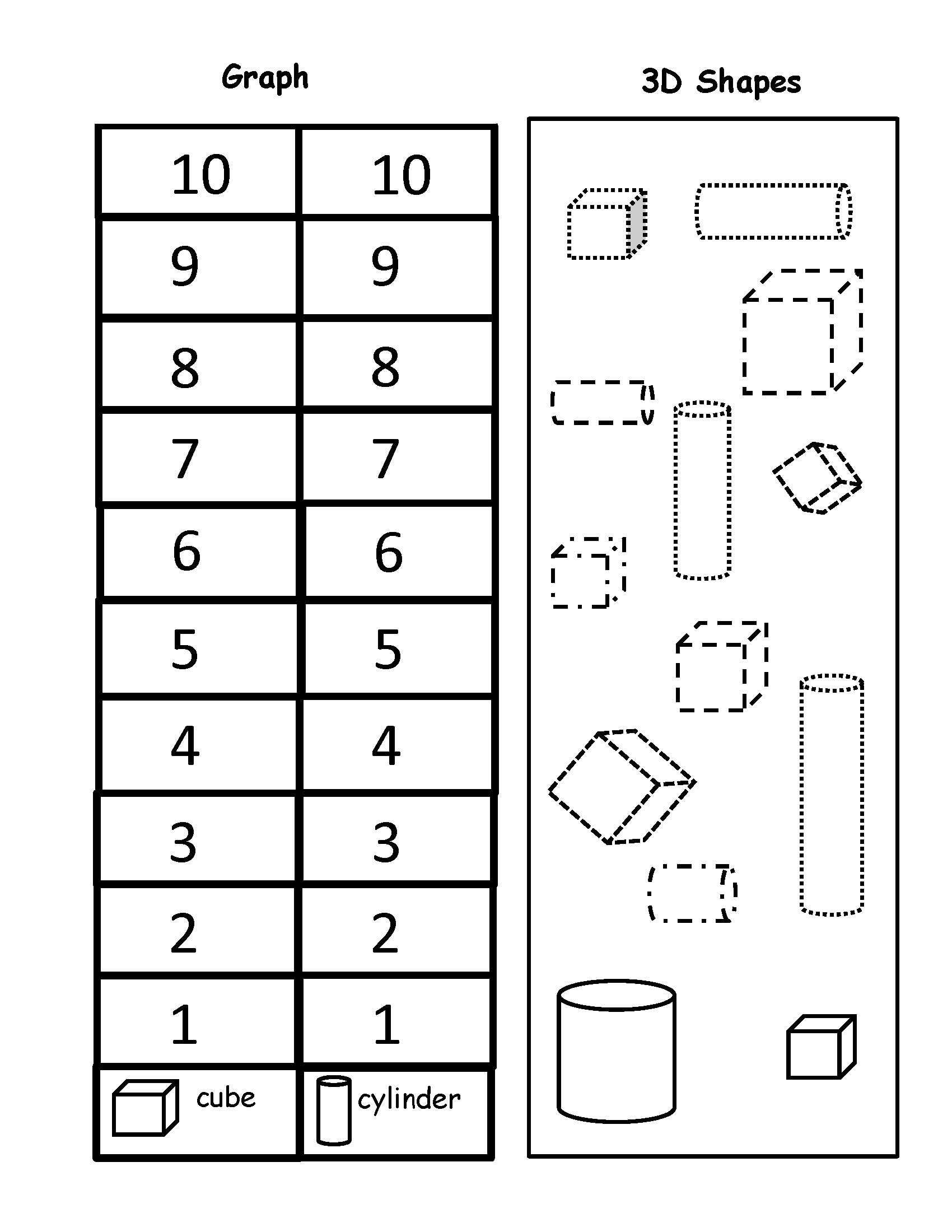 Bar graphs - Shapes with numbers 1-10_Page_1.png