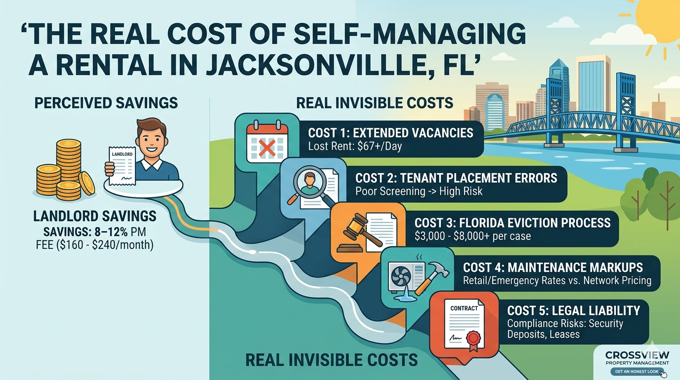 The Real Cost of Self Managing a Rental Property in Jacksonville, FL