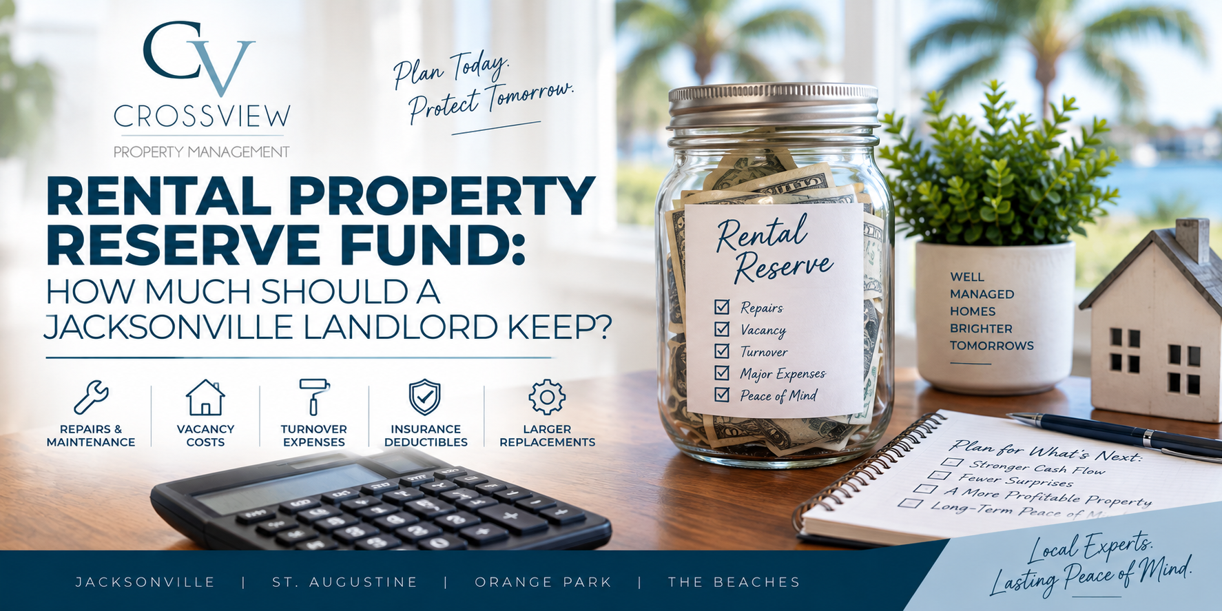 Rental Property Reserve Fund: How Much Should a Jacksonville Landlord Keep?