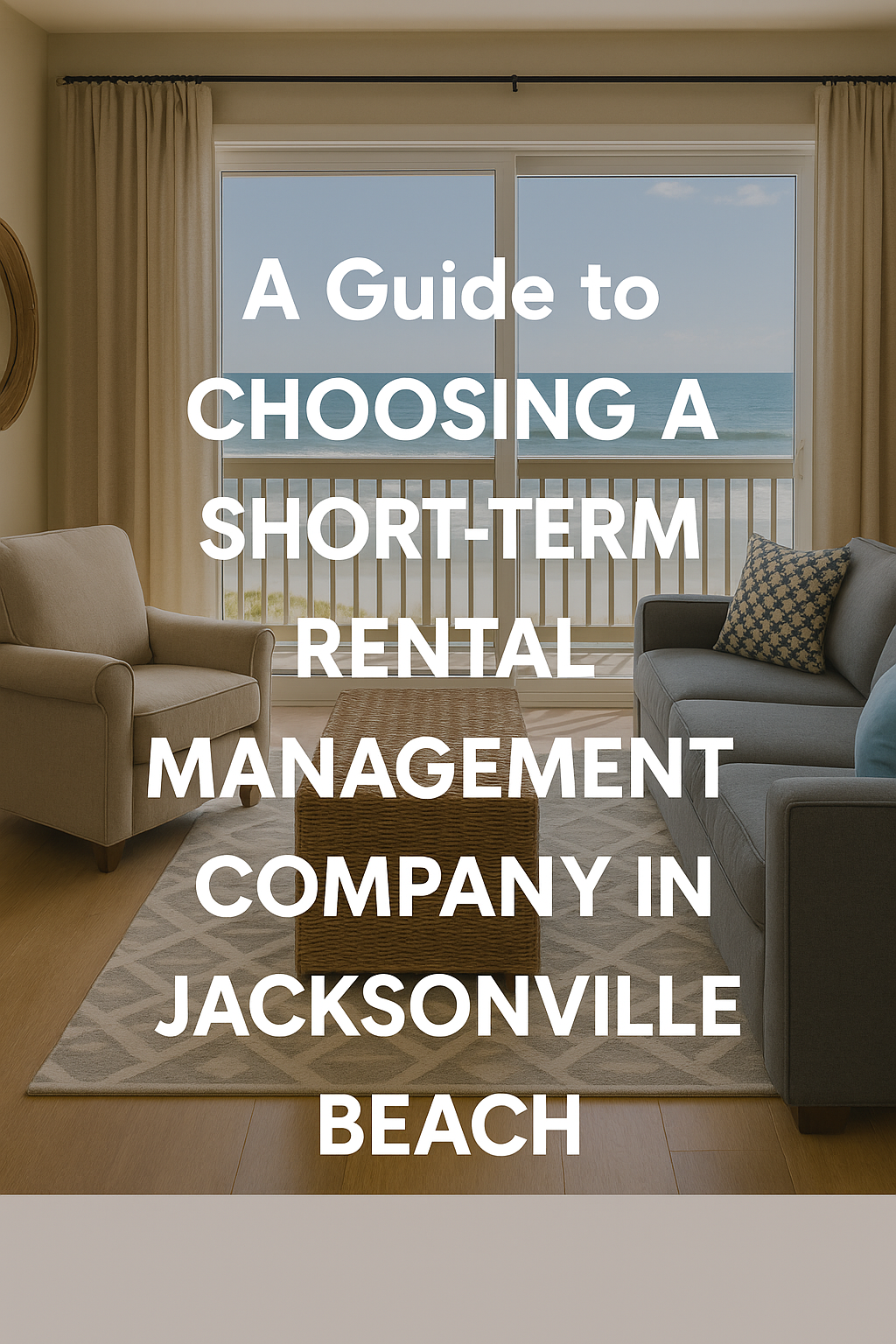 How to Choose the Right Short-Term Rental Management Company in Jacksonville Beach