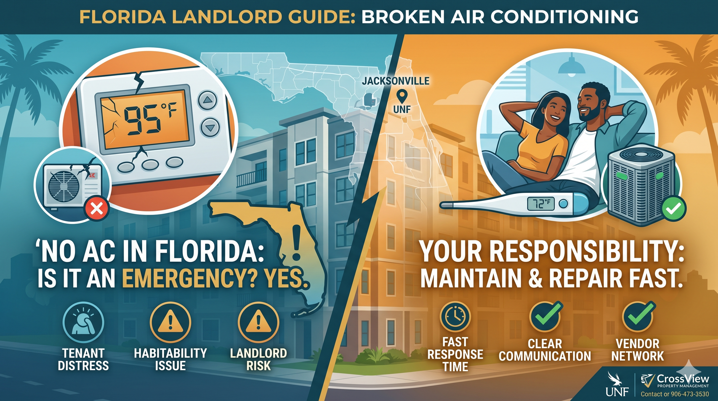 Is No AC Considered an Emergency in Florida?