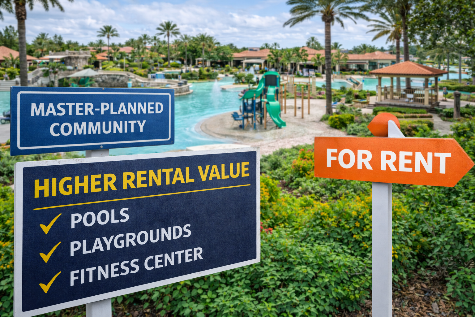 Can My Home Rent for More If It's in a Master-Planned Community?