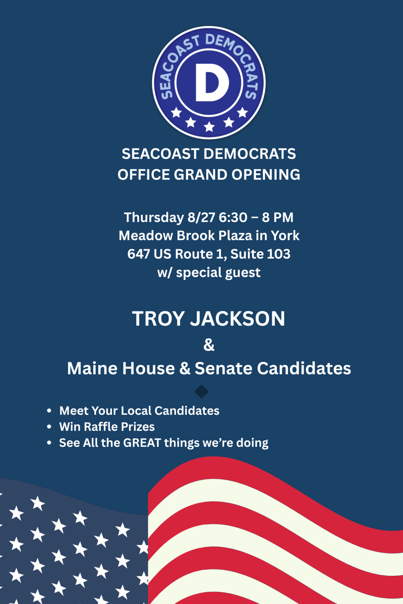 Seacoast Democrats Office Grand Opening